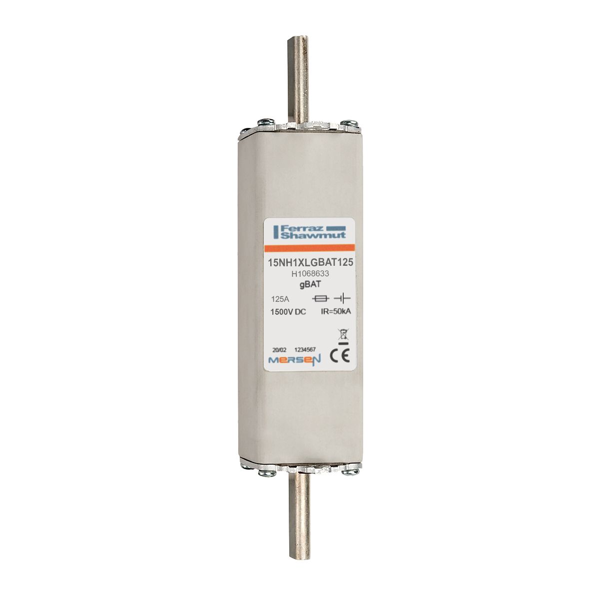 H1068633 - NH-fuse-links gBAT 1500VDC plain blade 1 125A